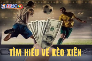 Giao diện Kèo Xiên với nhiều trận đấu bóng đá được kết hợp trong cùng một phiếu cược.
