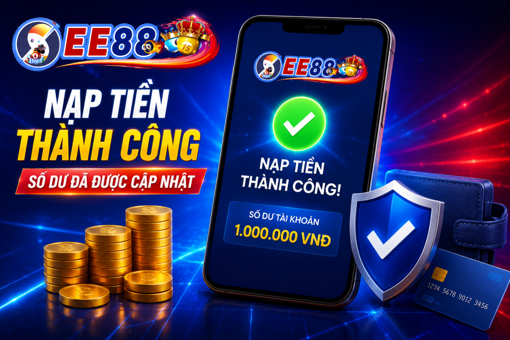 Giao dịch nạp tiền EE88 hoàn tất an toàn và nhanh chóng