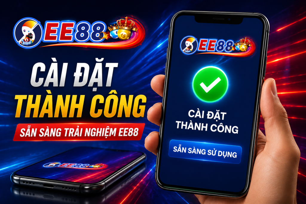 Hoàn tất cài đặt ứng dụng EE88 trên điện thoại